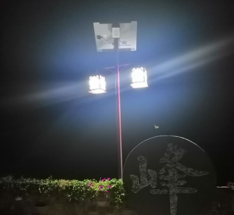 長(zhǎng)安鄉(xiāng)秀峰村旅游景觀燈工程